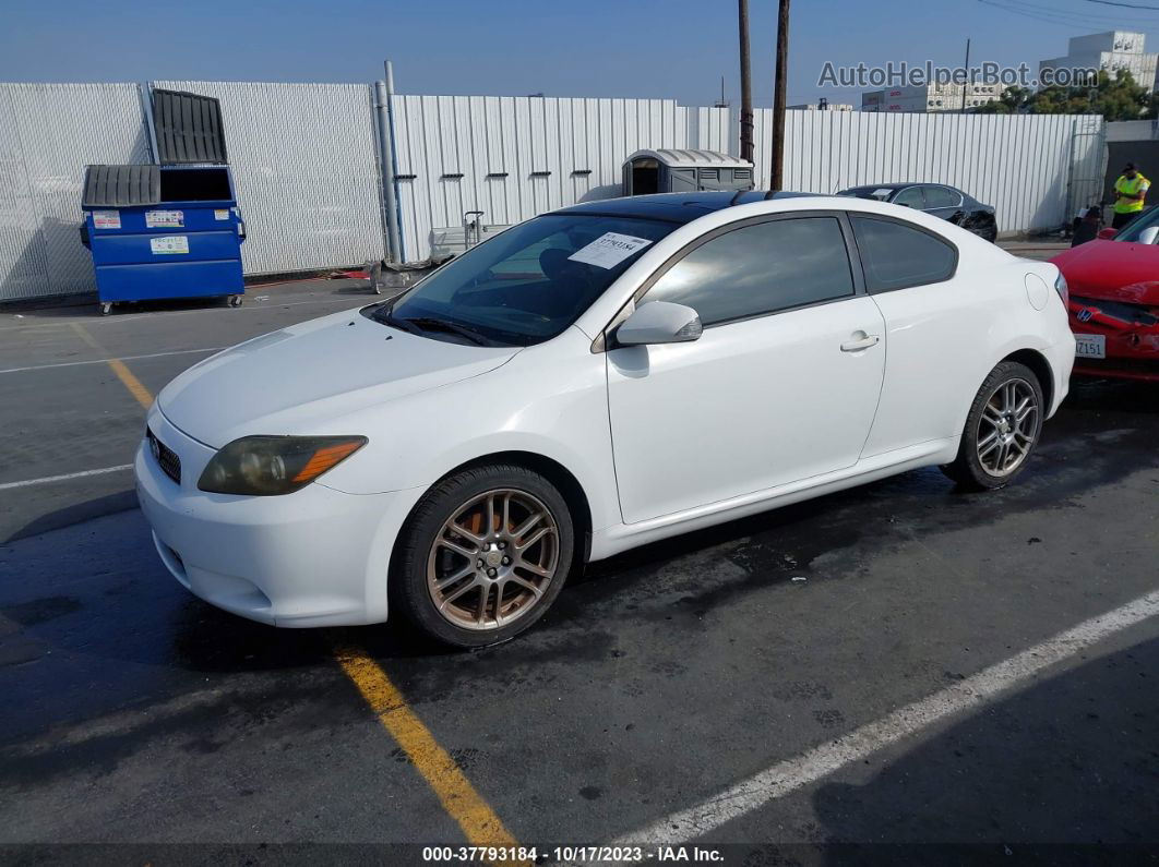 2008 Scion Tc White vin: JTKDE167180262868