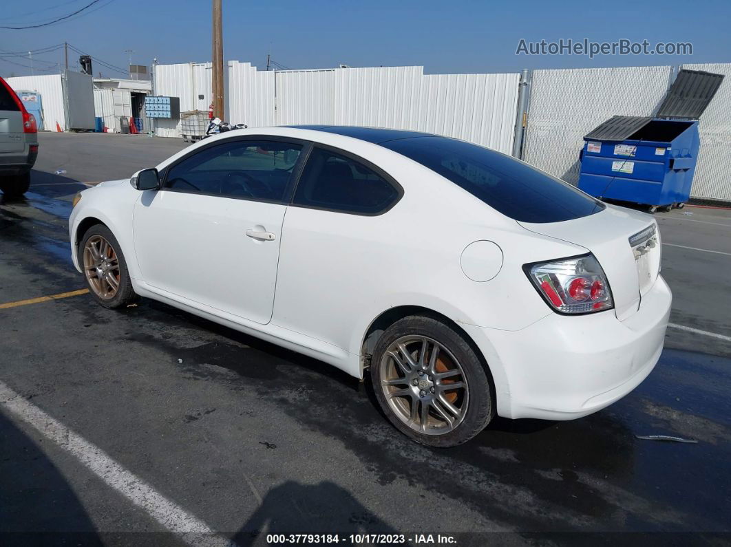 2008 Scion Tc White vin: JTKDE167180262868