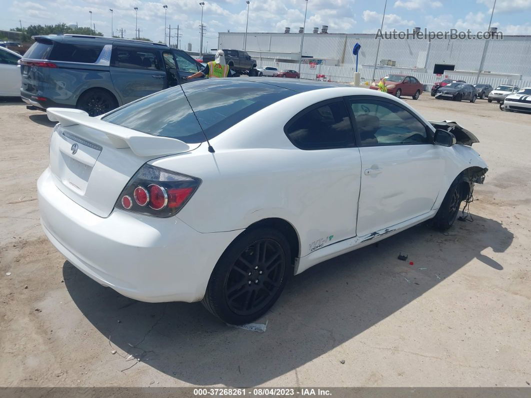 2008 Scion Tc   White vin: JTKDE167280231337