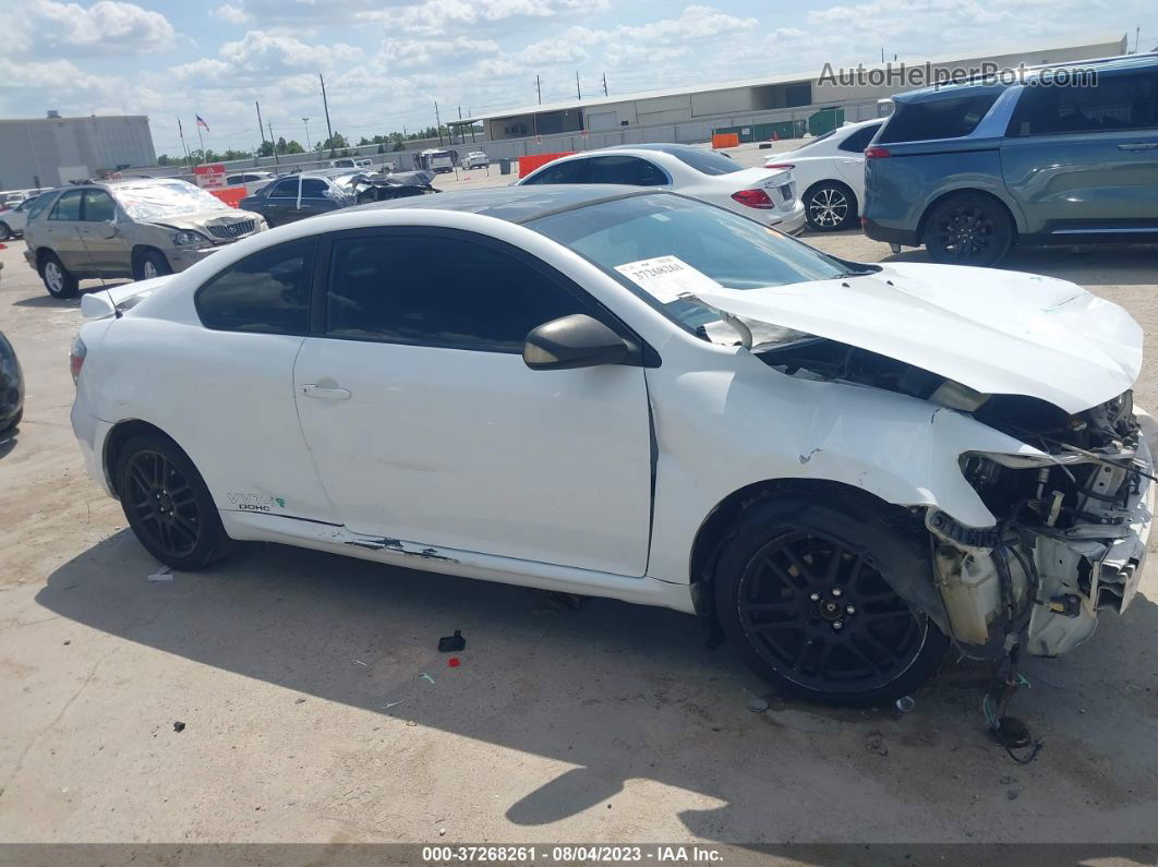 2008 Scion Tc   White vin: JTKDE167280231337