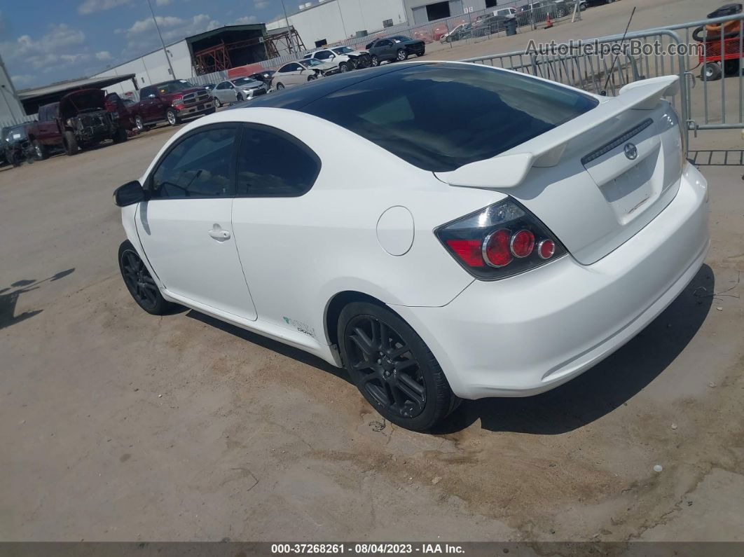 2008 Scion Tc   White vin: JTKDE167280231337