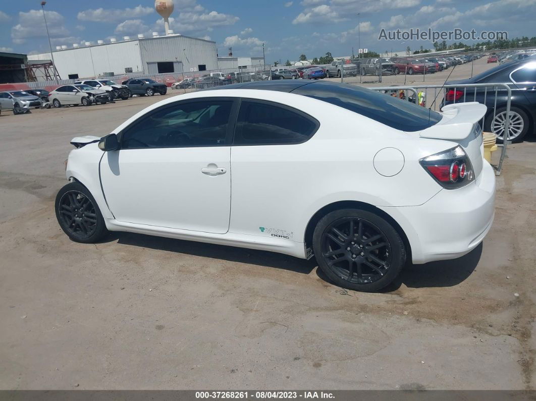 2008 Scion Tc   White vin: JTKDE167280231337