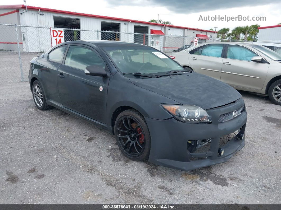 2008 Scion Tc   Black vin: JTKDE167280235291