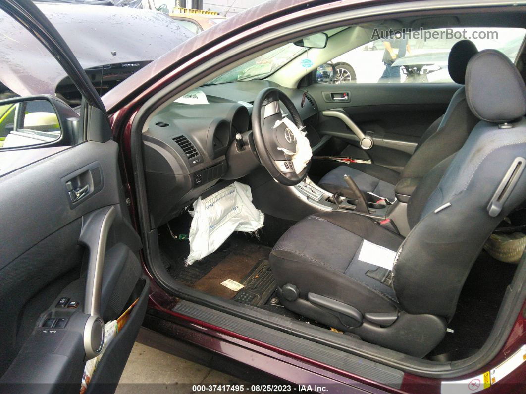 2008 Scion Tc   Burgundy vin: JTKDE167280242015