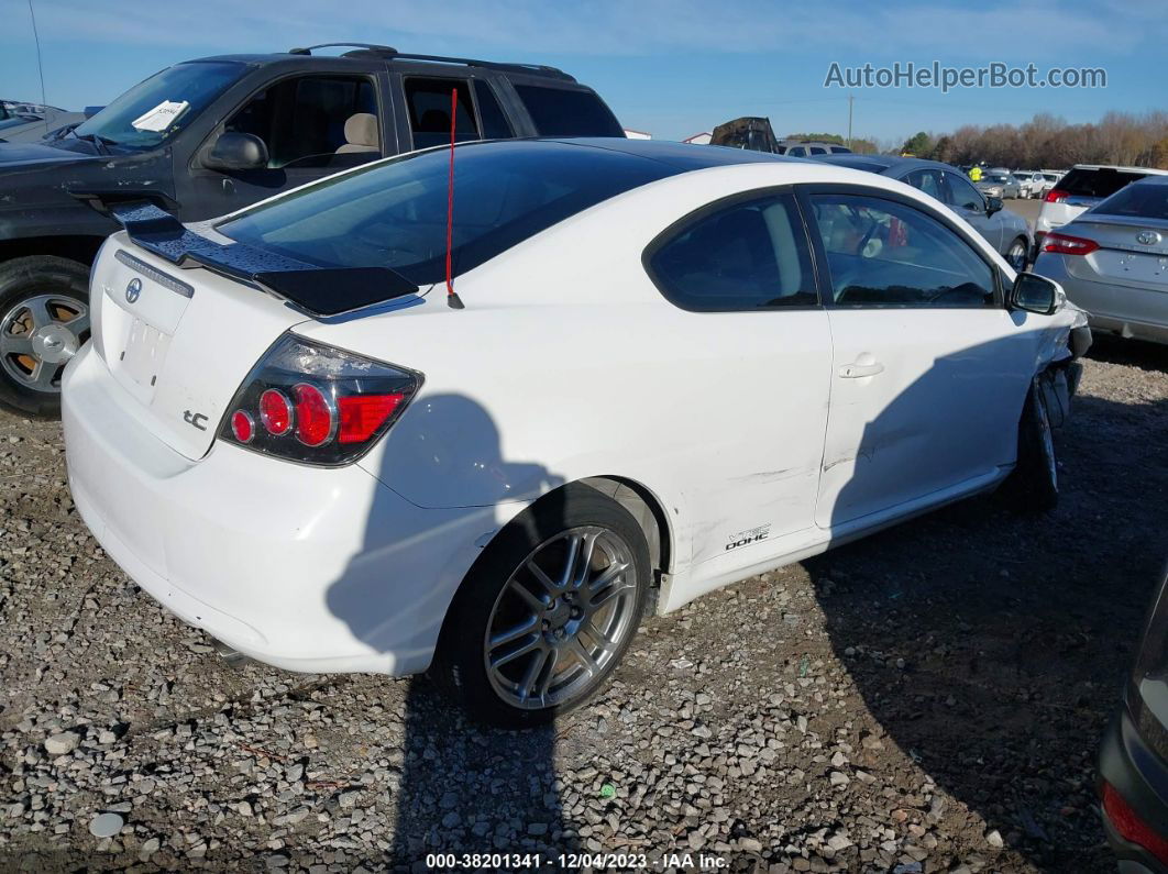 2008 Scion Tc White vin: JTKDE167280250471