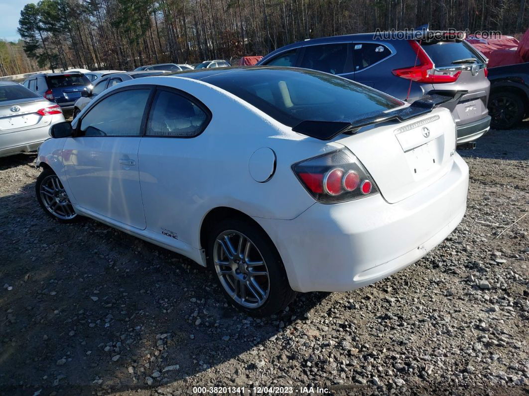 2008 Scion Tc White vin: JTKDE167280250471