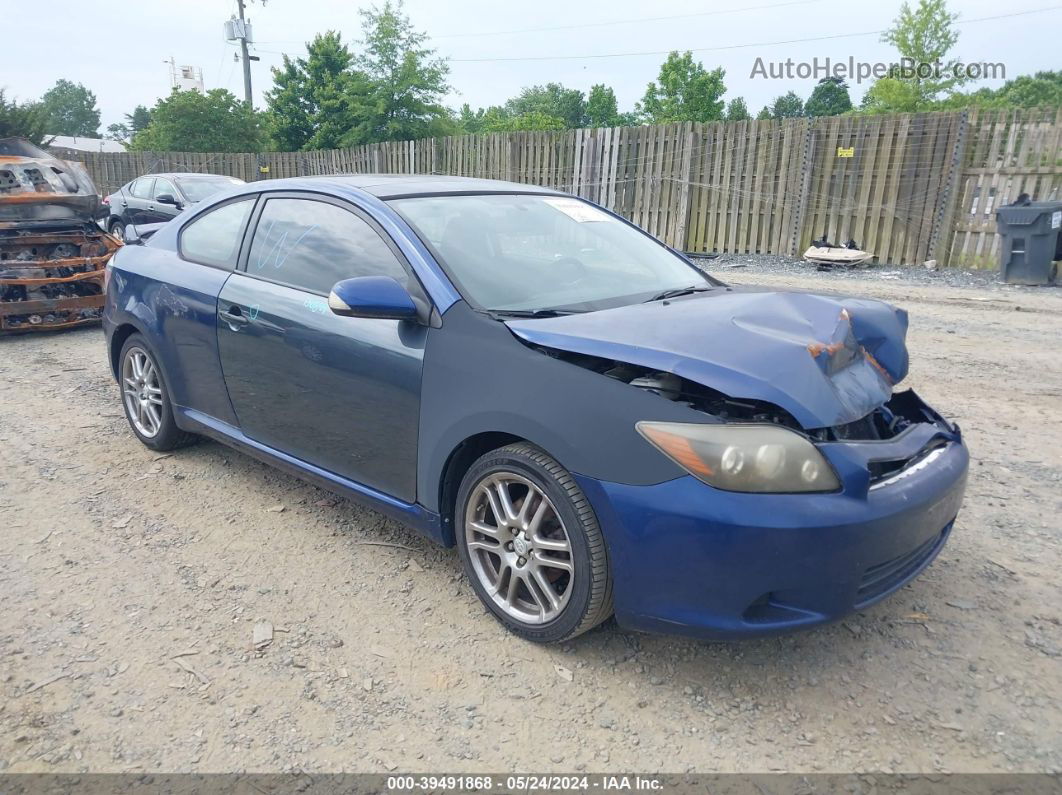 2008 Scion Tc   Синий vin: JTKDE167280251202