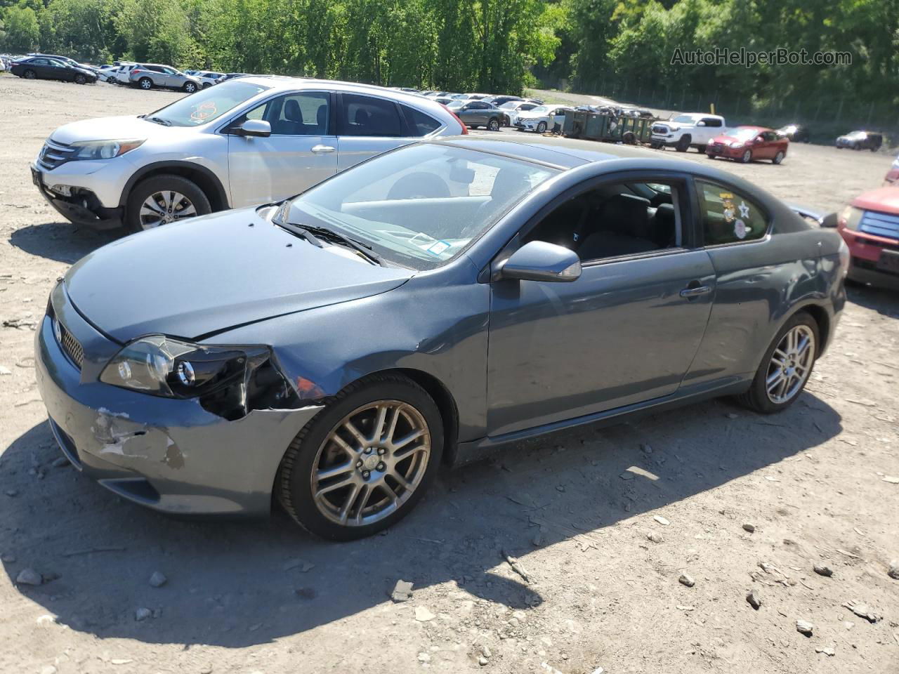 2008 Toyota Scion Tc  Угольный vin: JTKDE167280252351