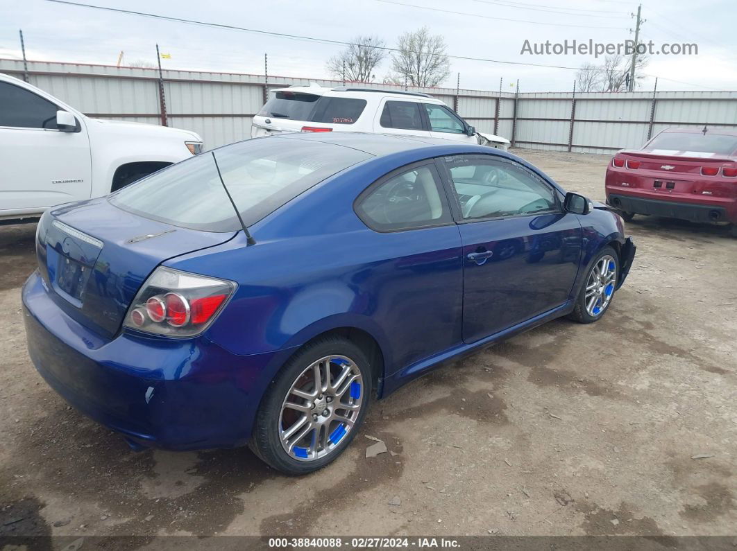 2008 Scion Tc   Blue vin: JTKDE167280252429