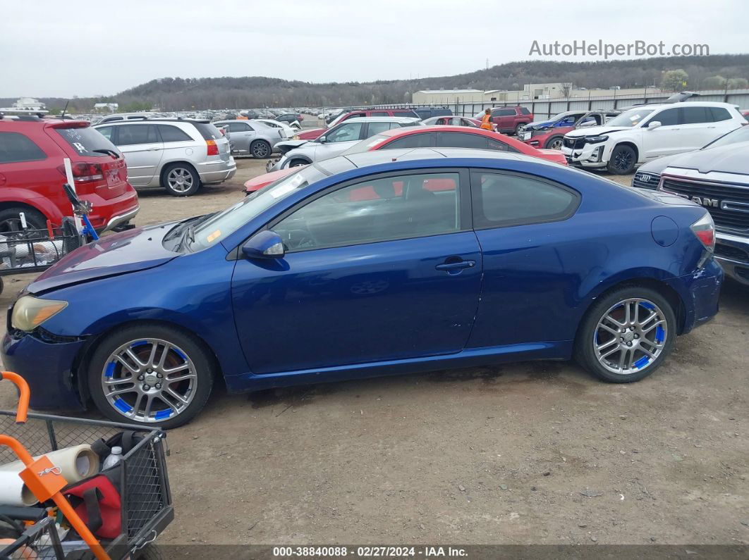 2008 Scion Tc   Blue vin: JTKDE167280252429