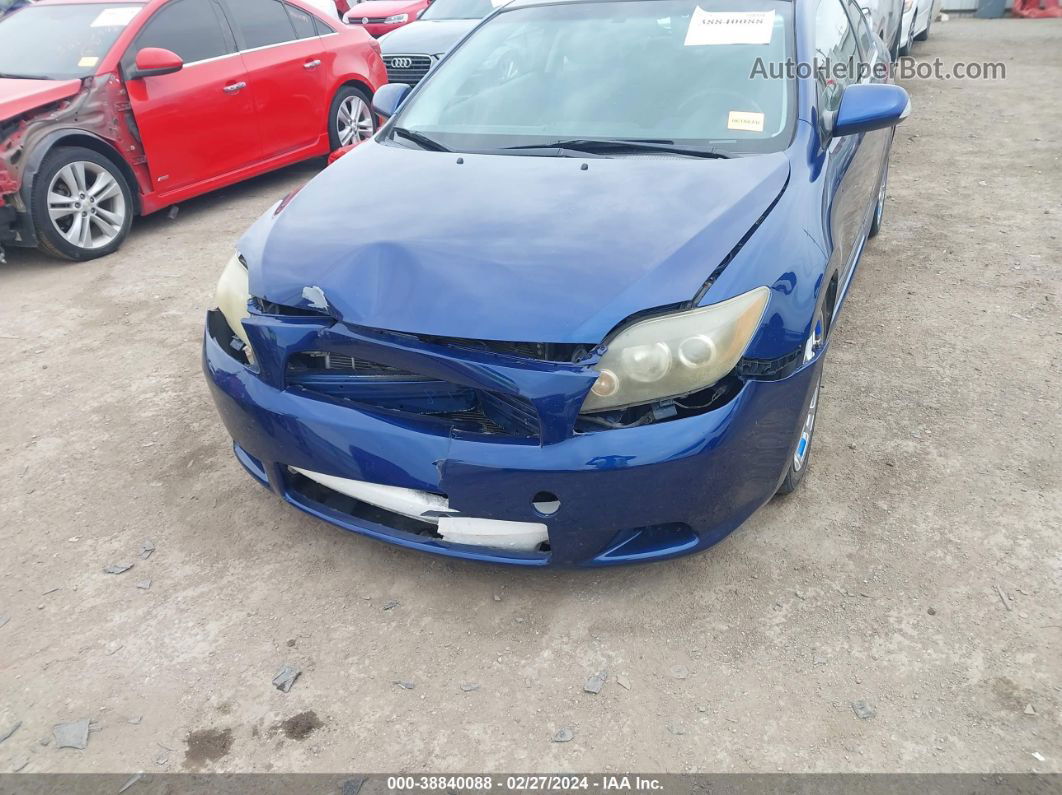 2008 Scion Tc   Blue vin: JTKDE167280252429