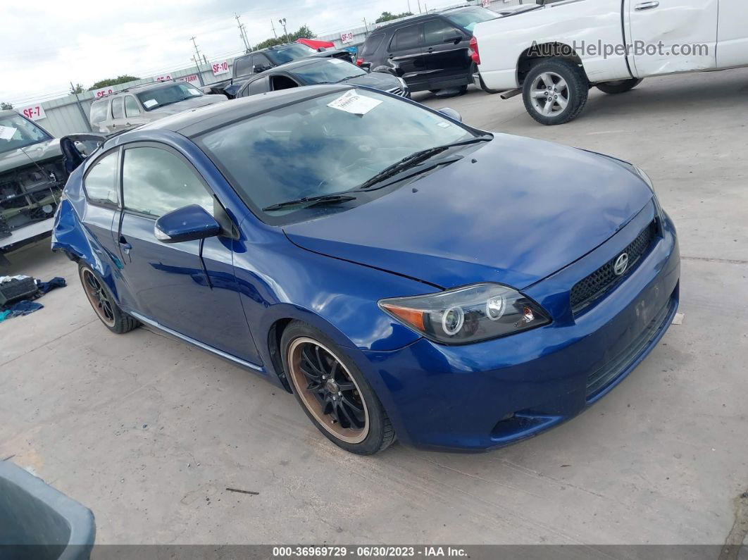 2008 Scion Tc   Синий vin: JTKDE167280265343