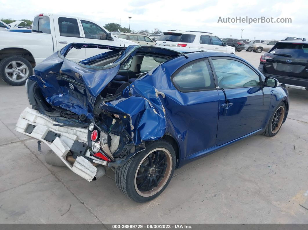 2008 Scion Tc   Blue vin: JTKDE167280265343