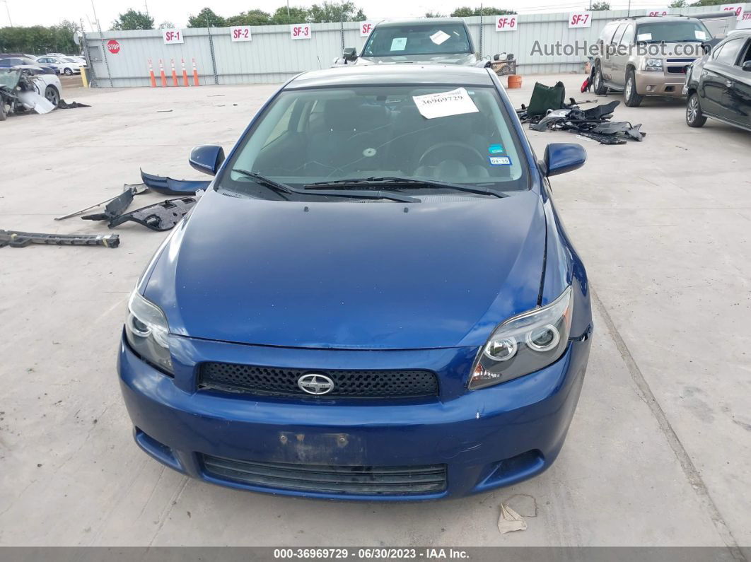 2008 Scion Tc   Blue vin: JTKDE167280265343