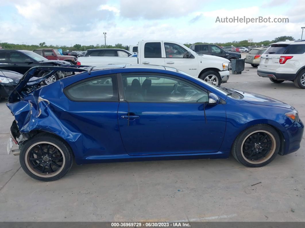 2008 Scion Tc   Blue vin: JTKDE167280265343