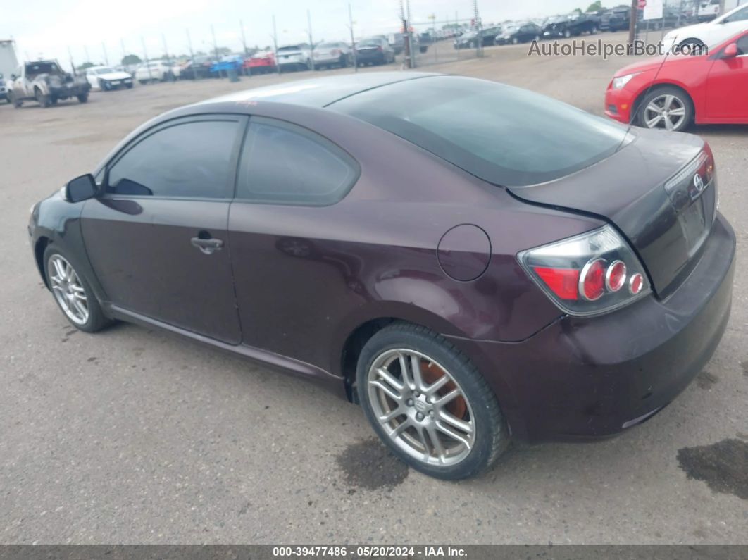 2008 Scion Tc   Purple vin: JTKDE167380233856