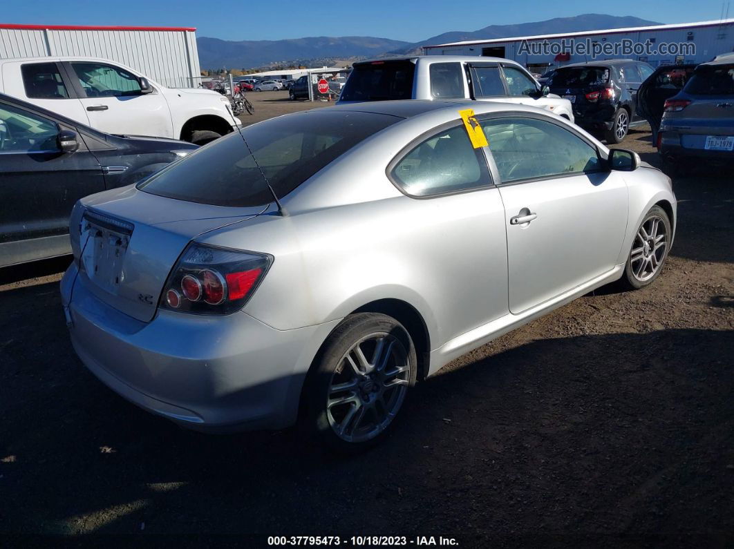 2008 Scion Tc   Silver vin: JTKDE167380237809