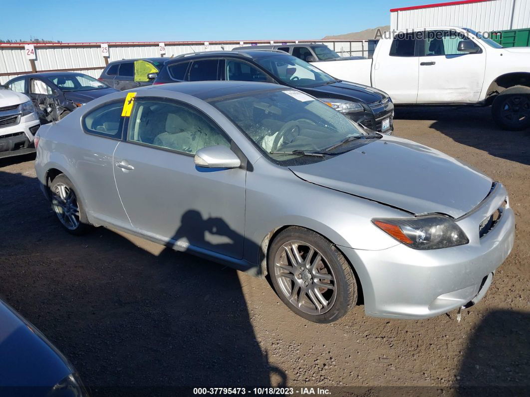 2008 Scion Tc   Silver vin: JTKDE167380237809