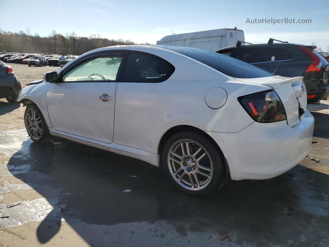 2008 Toyota Scion Tc  White vin: JTKDE167380247188