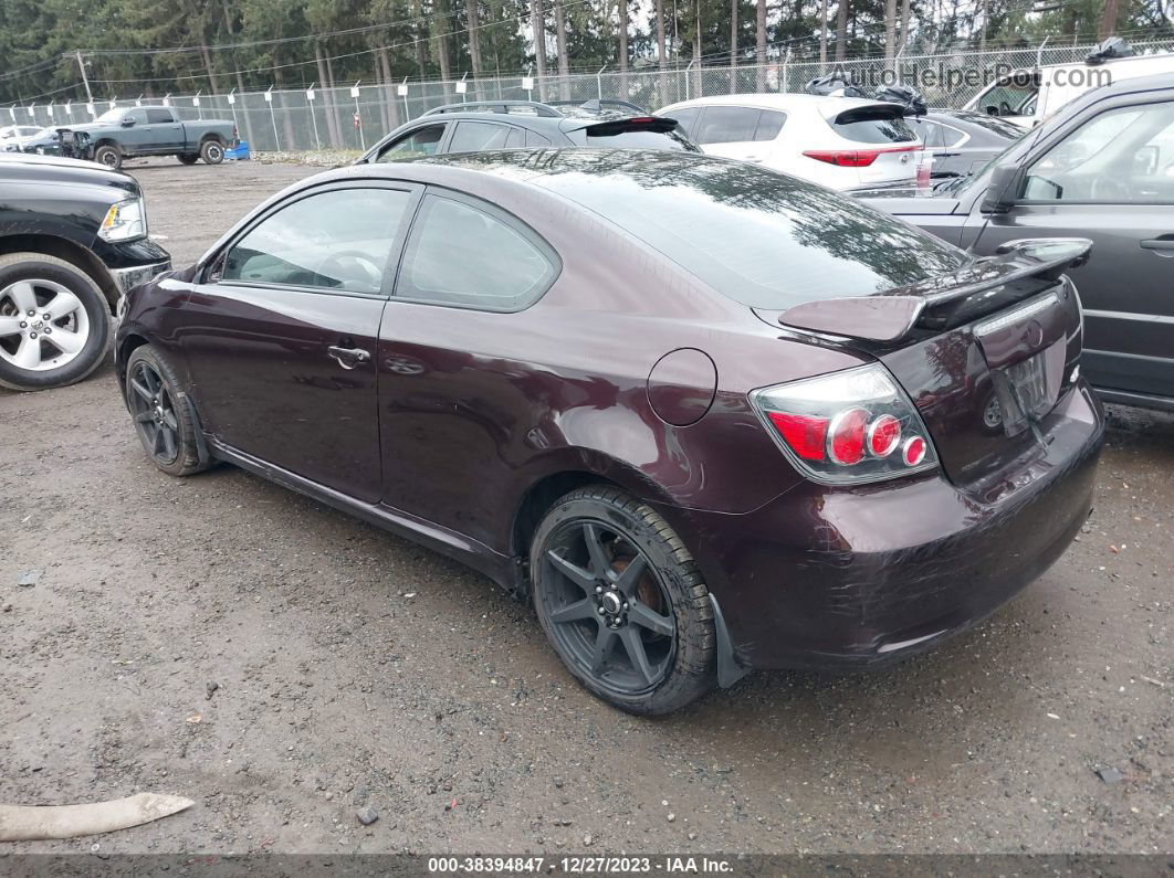 2008 Scion Tc   Maroon vin: JTKDE167380249197