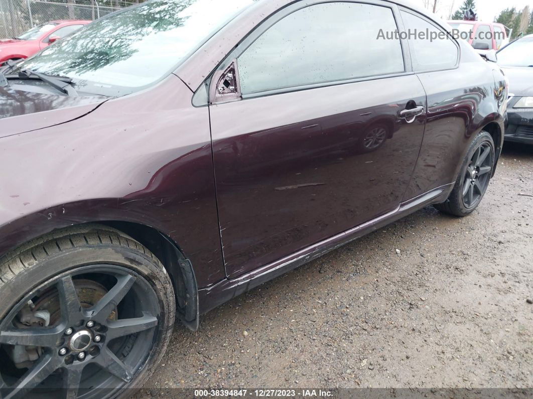 2008 Scion Tc   Maroon vin: JTKDE167380249197