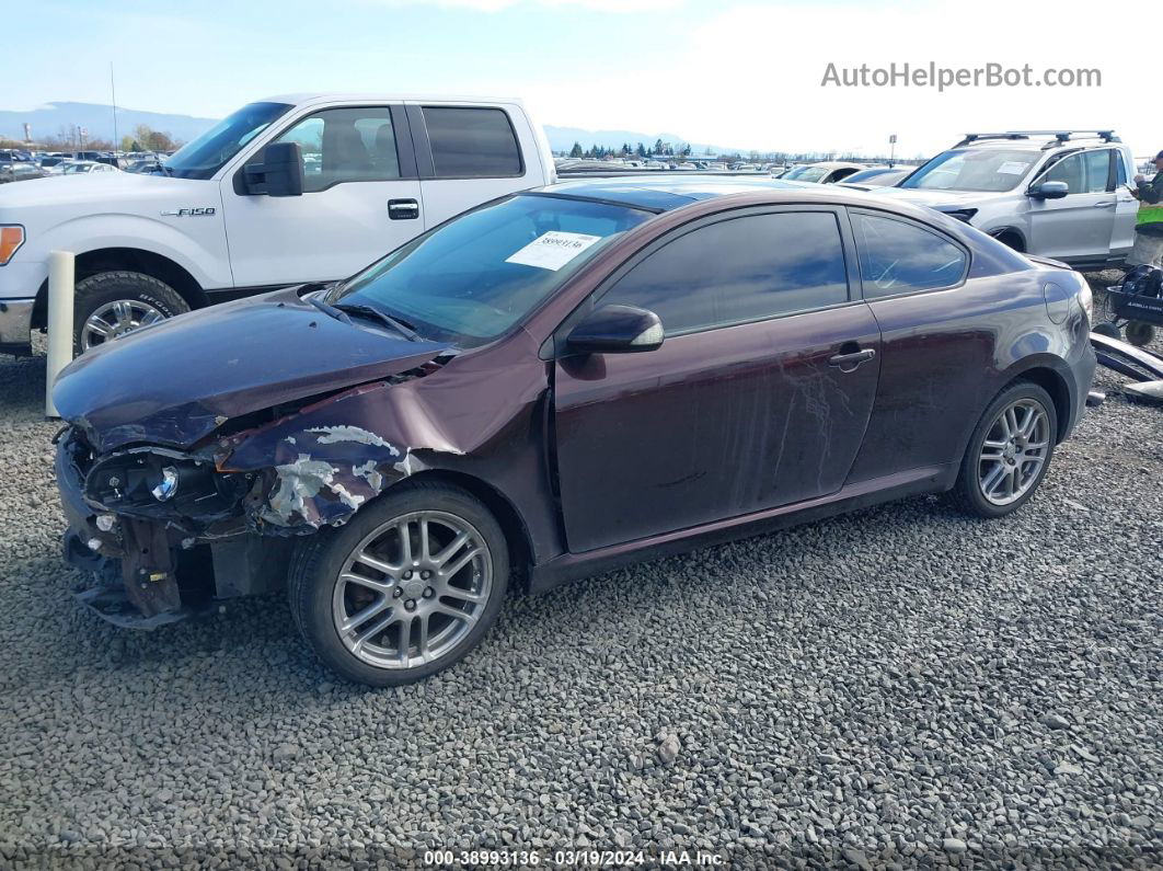 2008 Scion Tc   Purple vin: JTKDE167480223837