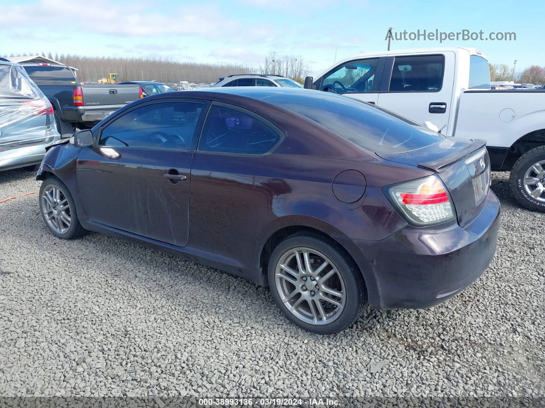 2008 Scion Tc   Purple vin: JTKDE167480223837