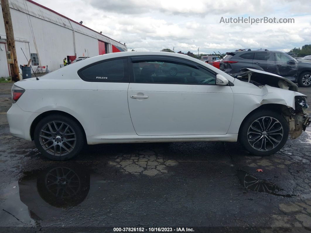 2008 Scion Tc   Белый vin: JTKDE167480226107