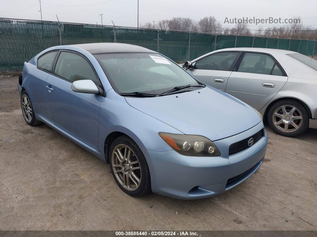 2008 Scion Tc   Light Blue vin: JTKDE167480258670