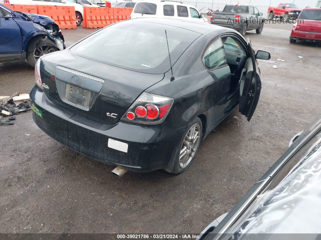 2008 Scion Tc   Black vin: JTKDE167580221627