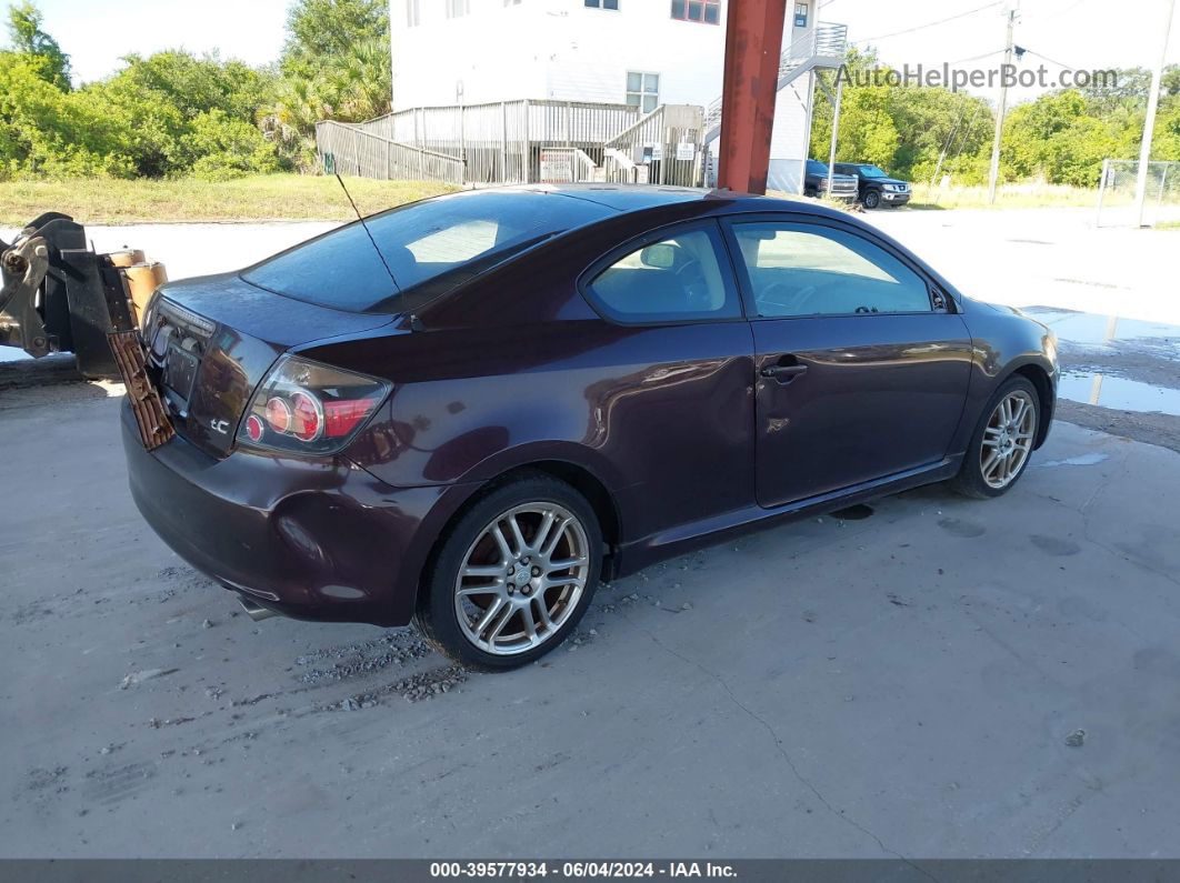 2008 Scion Tc   Burgundy vin: JTKDE167580226441