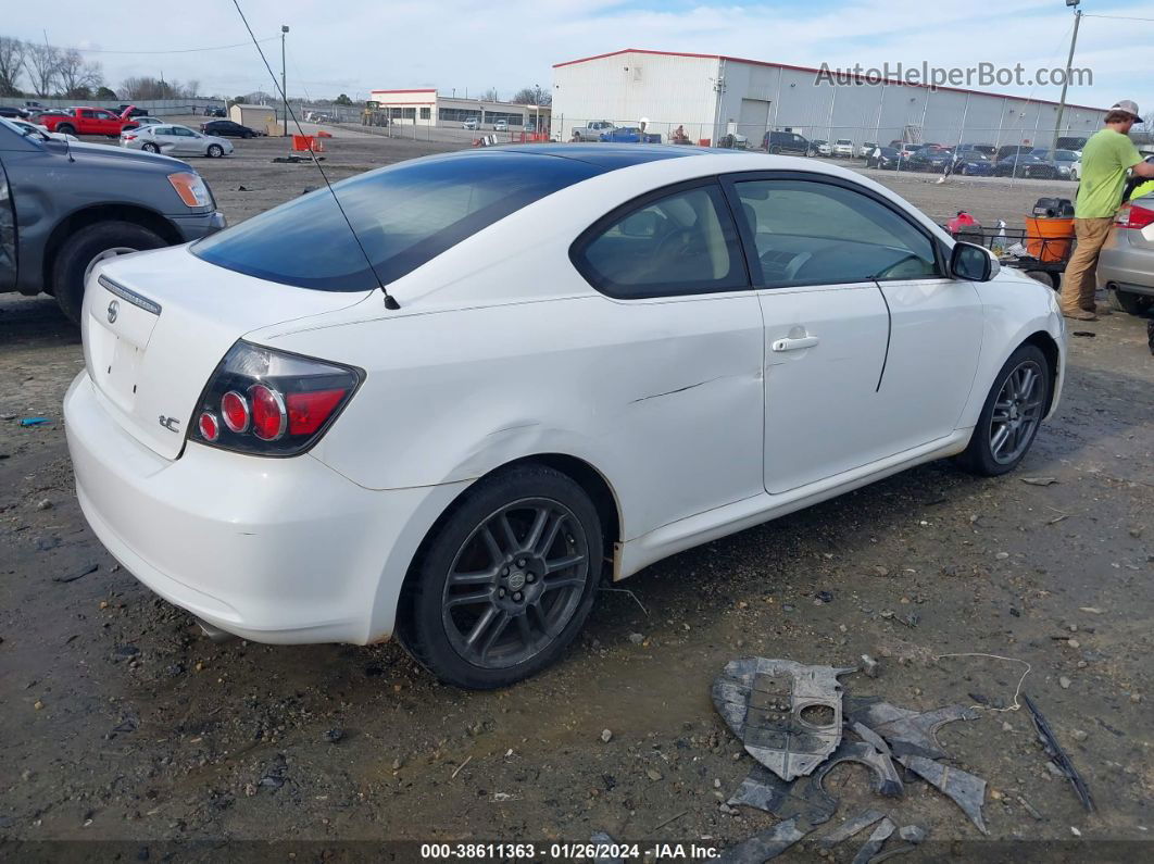 2008 Scion Tc   White vin: JTKDE167580238170