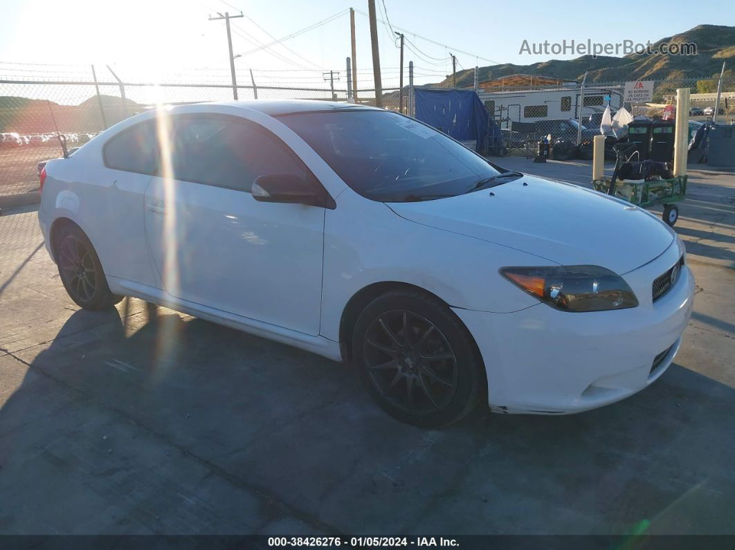 2008 Scion Tc   White vin: JTKDE167580239514