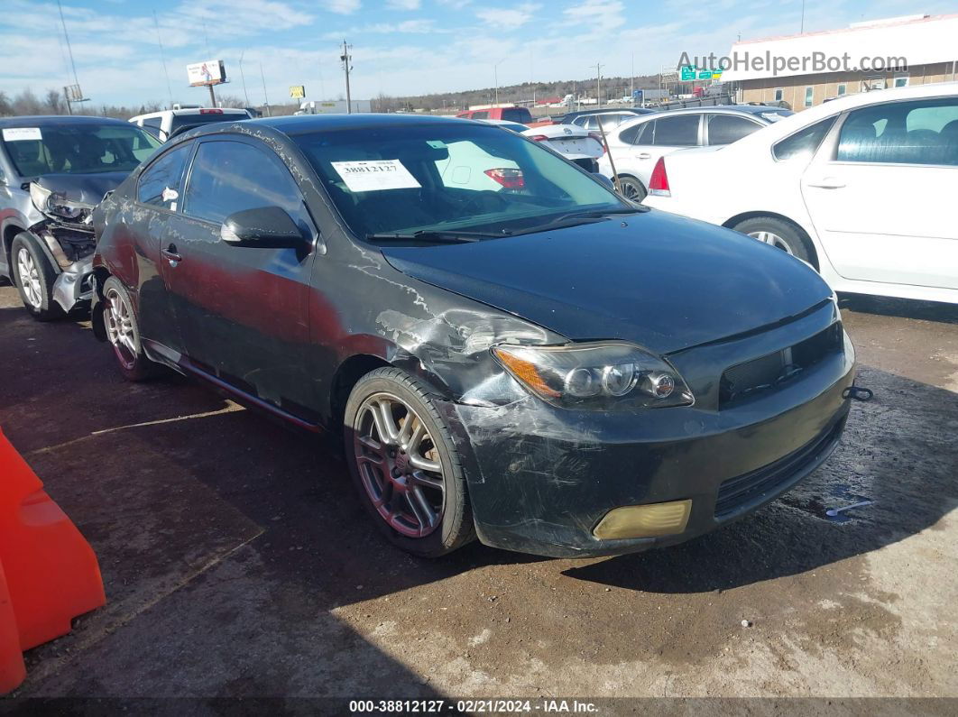 2008 Scion Tc   Black vin: JTKDE167680257083