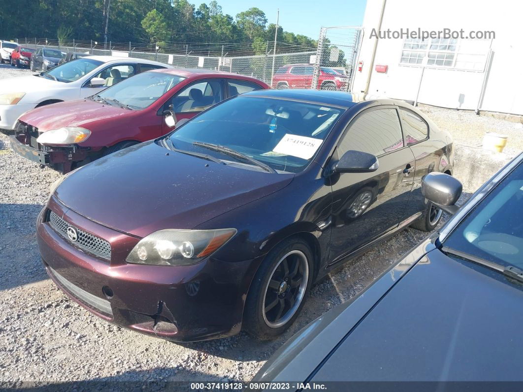 2008 Scion Tc   Purple vin: JTKDE167680257245