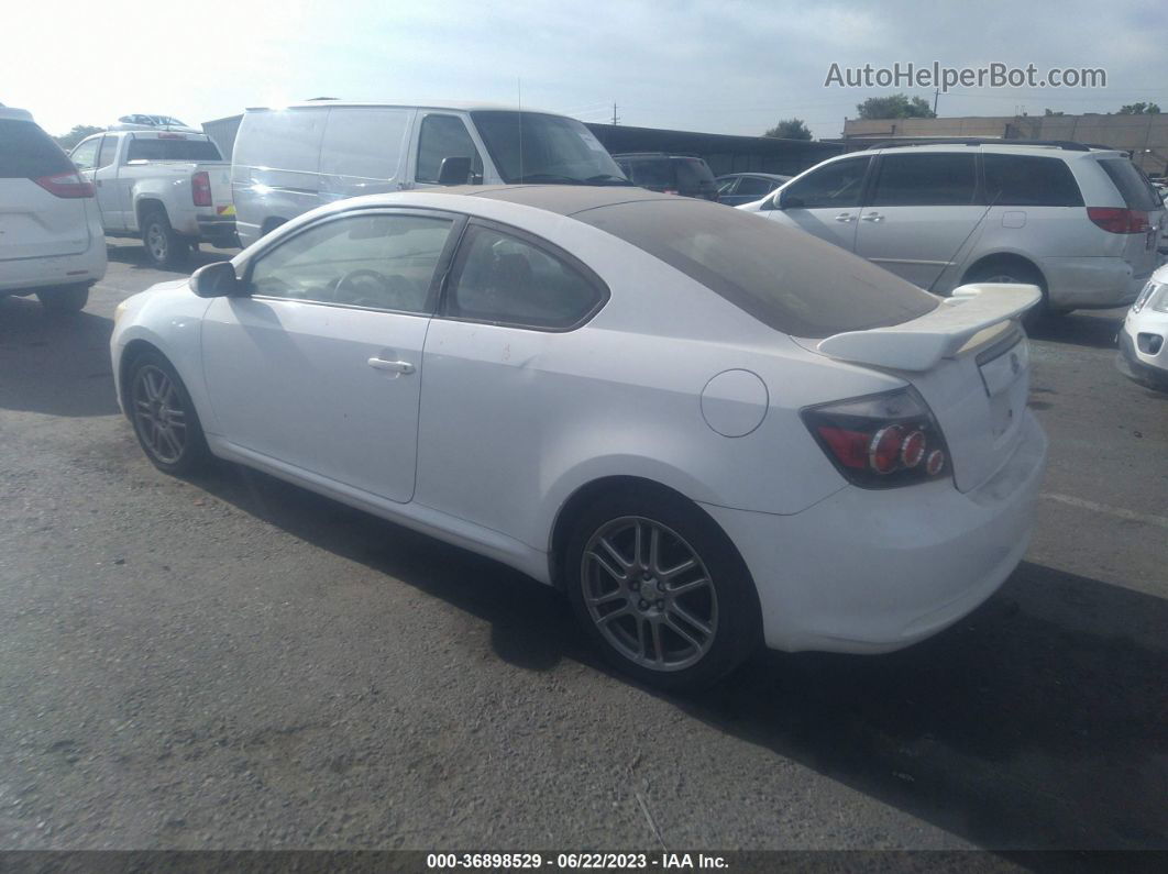 2008 Scion Tc   White vin: JTKDE167780245640