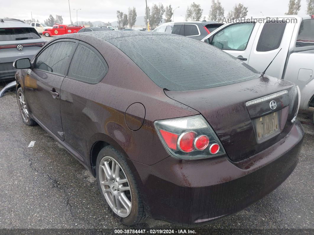 2008 Scion Tc   Burgundy vin: JTKDE167780252443