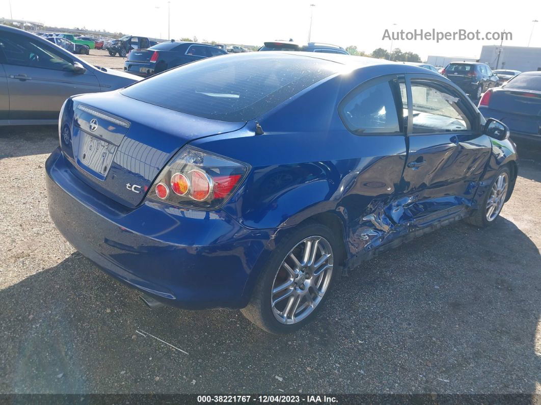 2008 Scion Tc Синий vin: JTKDE167780258937