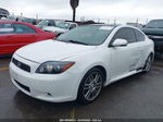 2008 Scion Tc   White vin: JTKDE167780265595