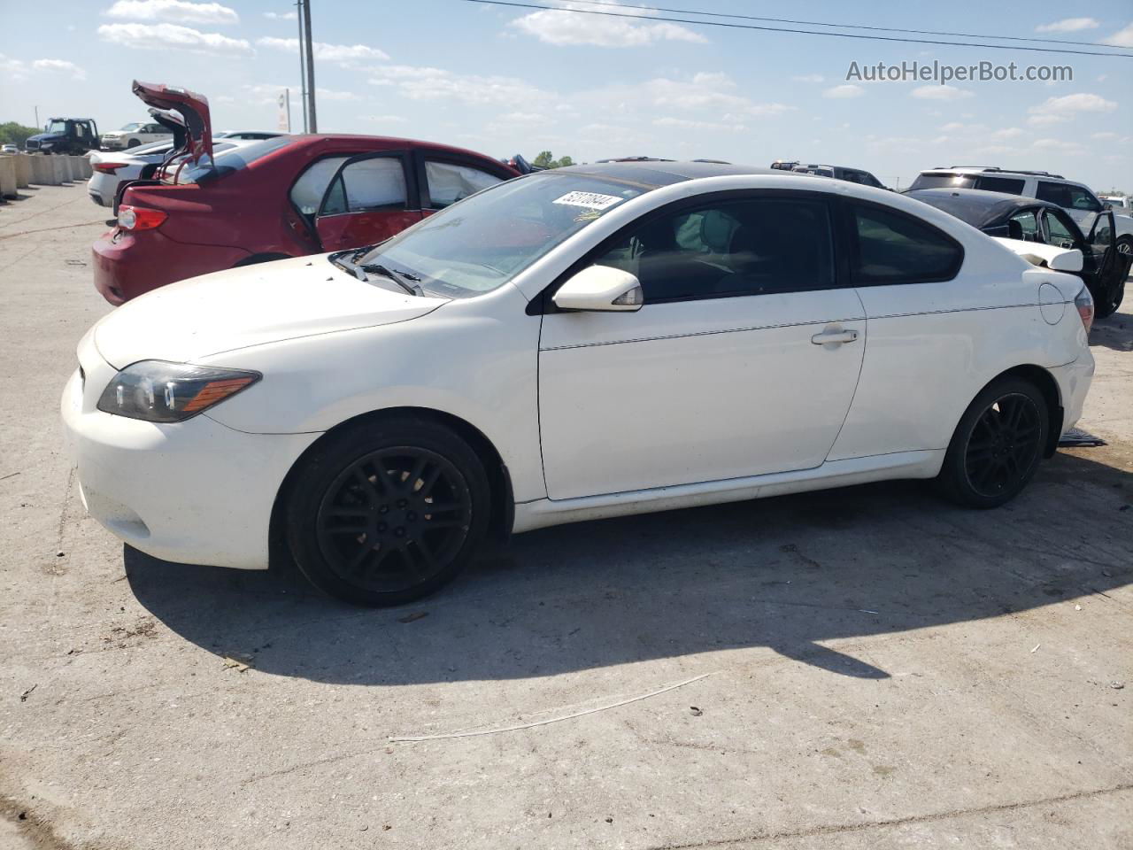 2008 Toyota Scion Tc  White vin: JTKDE167880244769