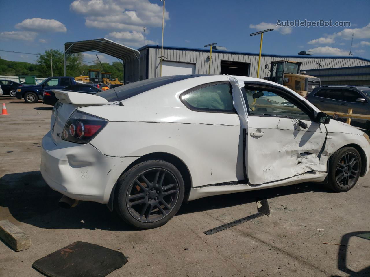 2008 Toyota Scion Tc  White vin: JTKDE167880244769