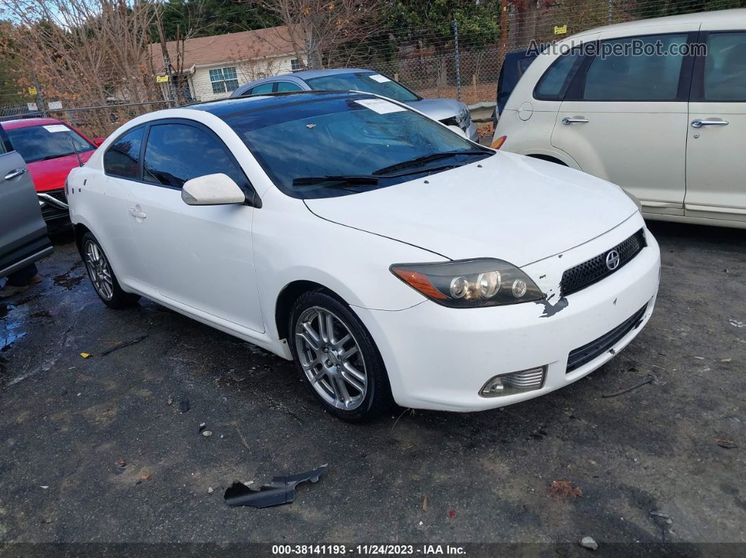 2008 Scion Tc White vin: JTKDE167880247655