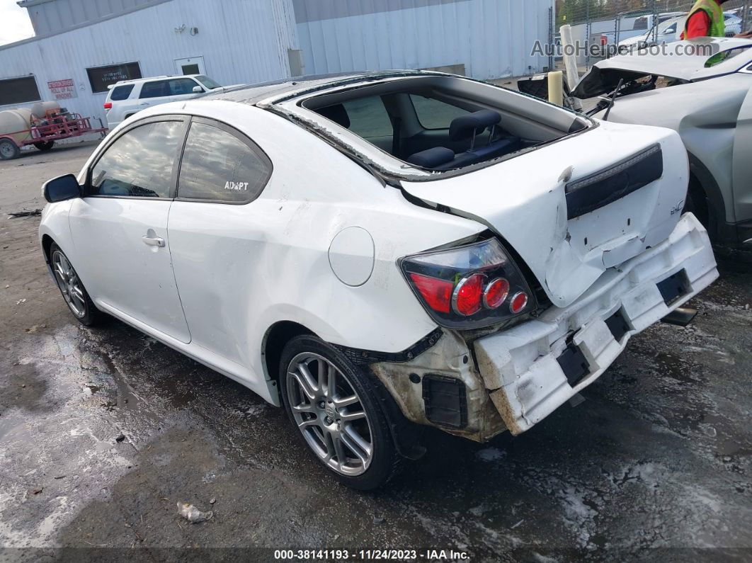 2008 Scion Tc White vin: JTKDE167880247655