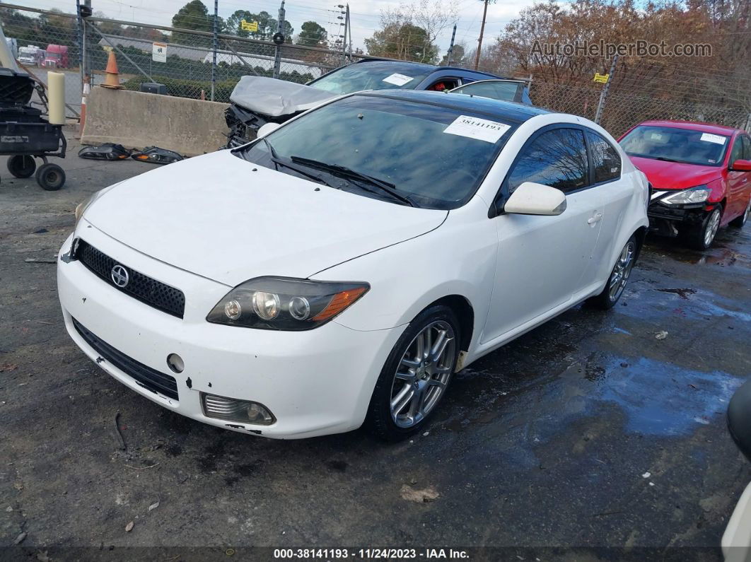 2008 Scion Tc White vin: JTKDE167880247655