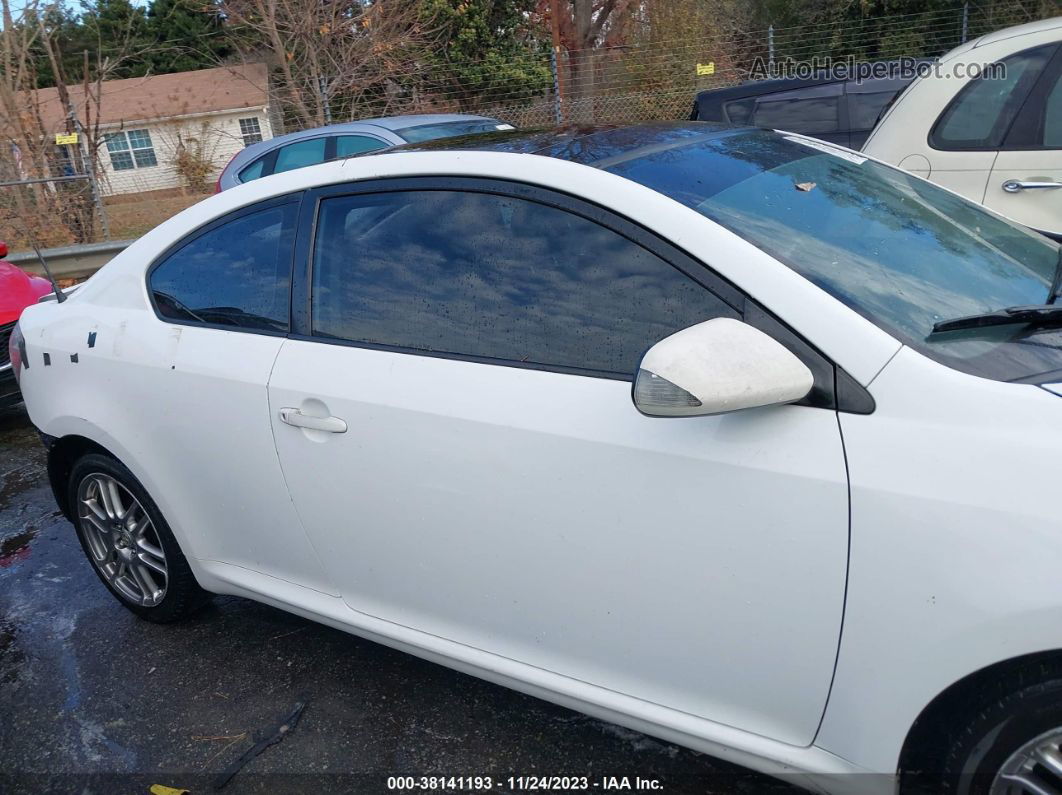 2008 Scion Tc White vin: JTKDE167880247655