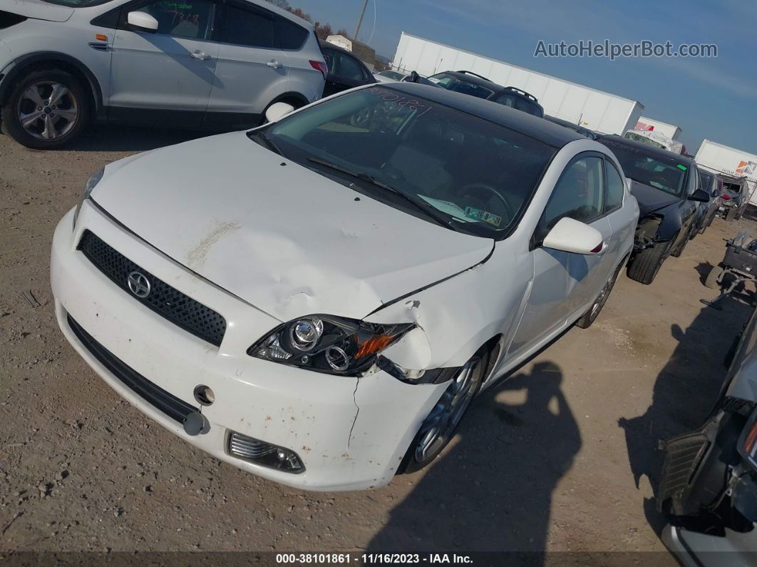 2008 Scion Tc White vin: JTKDE167880268120