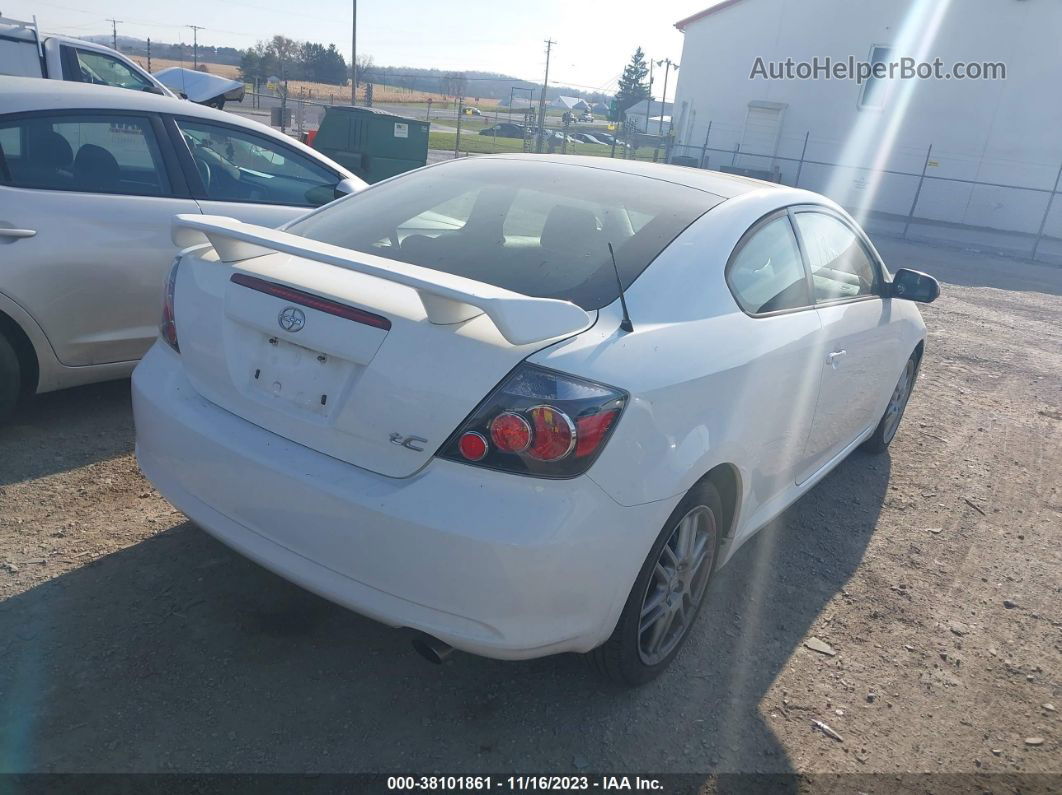 2008 Scion Tc White vin: JTKDE167880268120