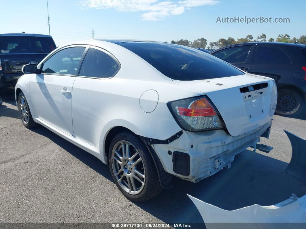 2008 Scion Tc   White vin: JTKDE167880269641