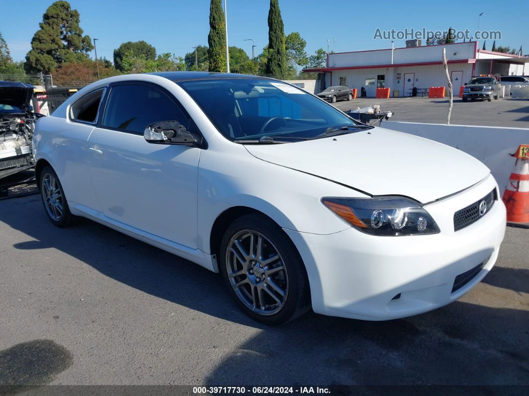 2008 Scion Tc   White vin: JTKDE167880269641