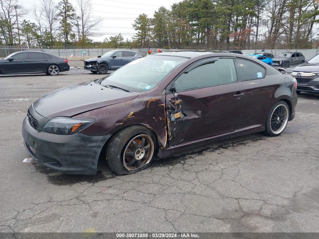 2008 Scion Tc   Purple vin: JTKDE167980240892